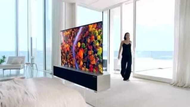 LG Signature OLED TV R:LG的可卷式OLED电视是一项技术奇迹!