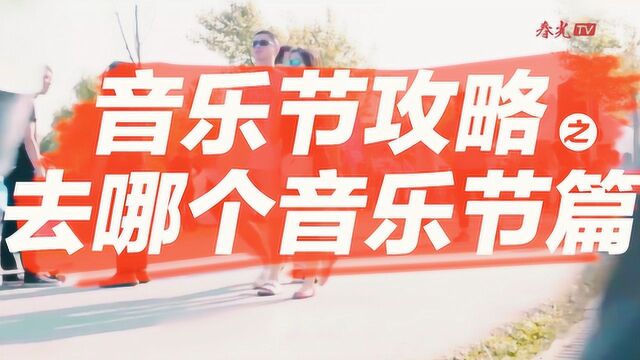 音乐节攻略一:五一小长假来了,要去哪个音乐节?