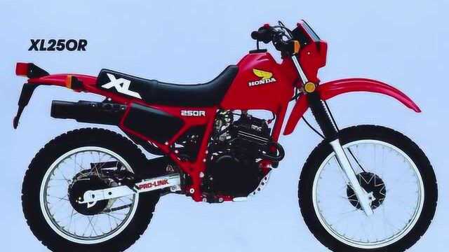 Honda本田经典越野家族XR和CRF还有XL进化史1974至2013历代车型