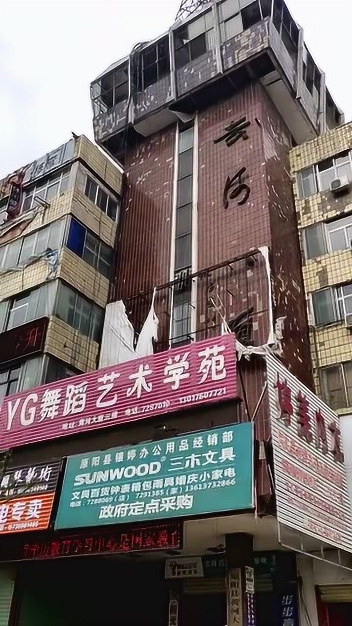 河南原阳的第一高黄河大厦据说飞机都飞不过如今也三十多年了