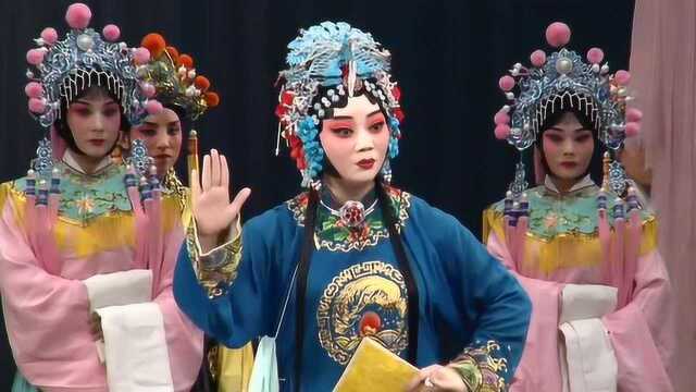 青年戏曲演员谢彦巧与洛阳豫剧院合作剧目《花打朝》,名师出高徒