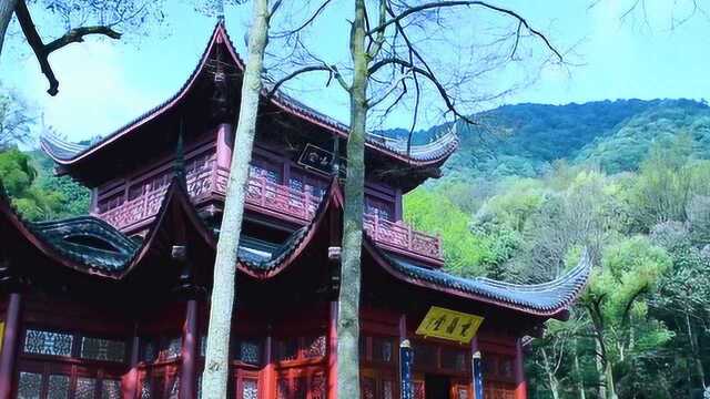 灵隐寺上面,藏着一座中国最美寺庙永福寺,连冯小刚都为之倾倒