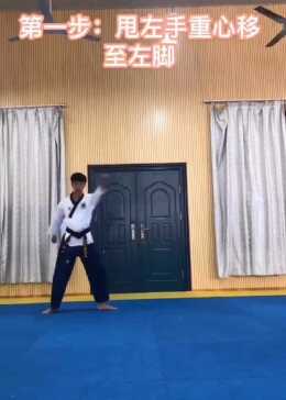 跆拳道回旋踢教学