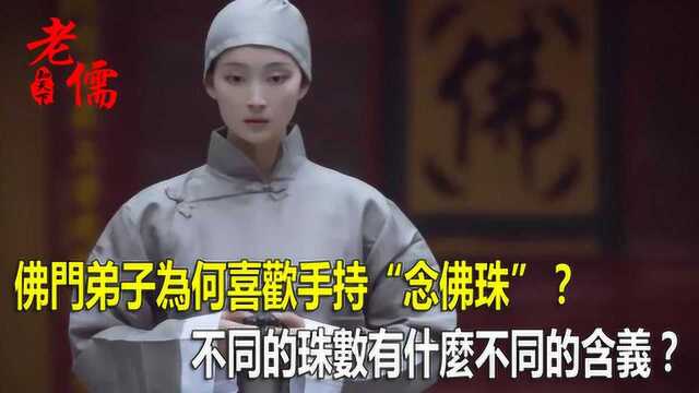 佛门弟子为何喜欢手持“念佛珠”?不同的珠数有什麽不同的含义?