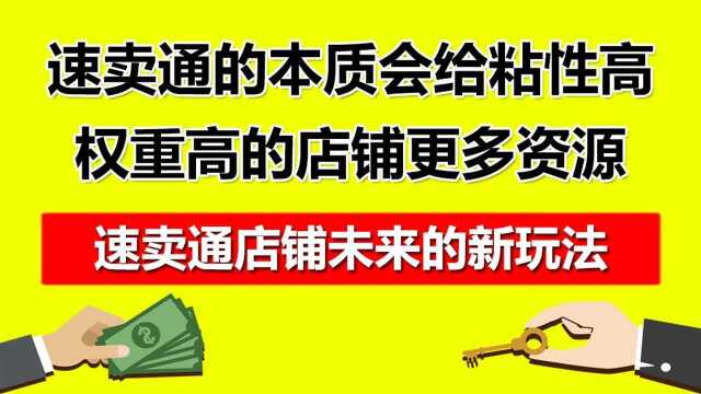 5 速卖通的本质会给粘性高、权重高的店铺更多资源.