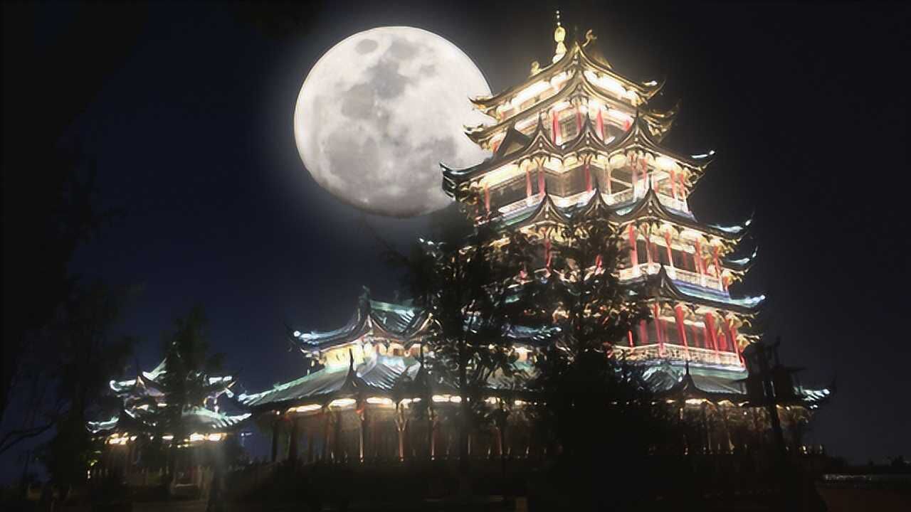 重庆主城区被低估的景点,鸿恩寺森林公园,夜景有宫崎骏风格不输洪崖洞