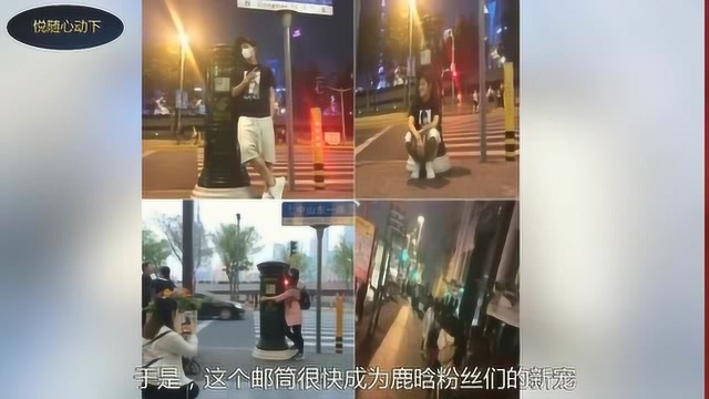 接力鹿晗邮筒合影,蔡徐坤时尚魔力彰显,“翅膀图书馆”照片火了