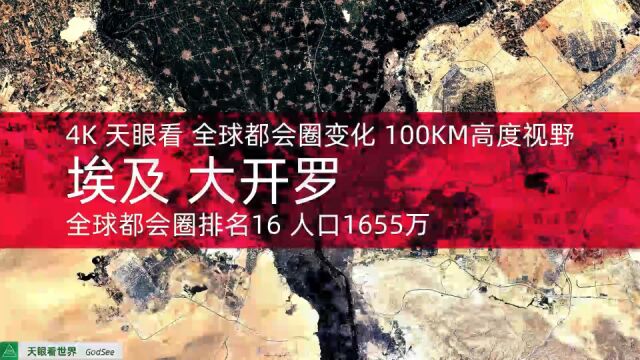 埃及 大开罗 全球都会圈排名16 人口1655万