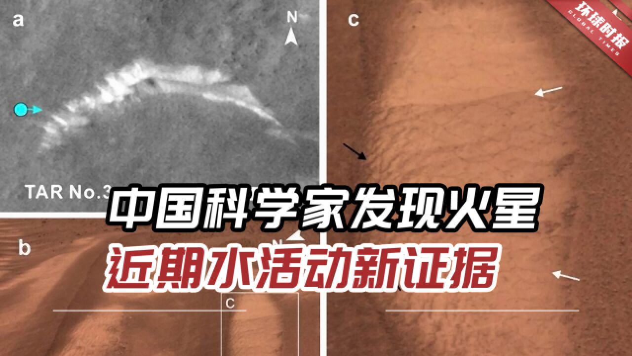 “祝融号”立功了!中国科学家发现火星近期水活动新证据