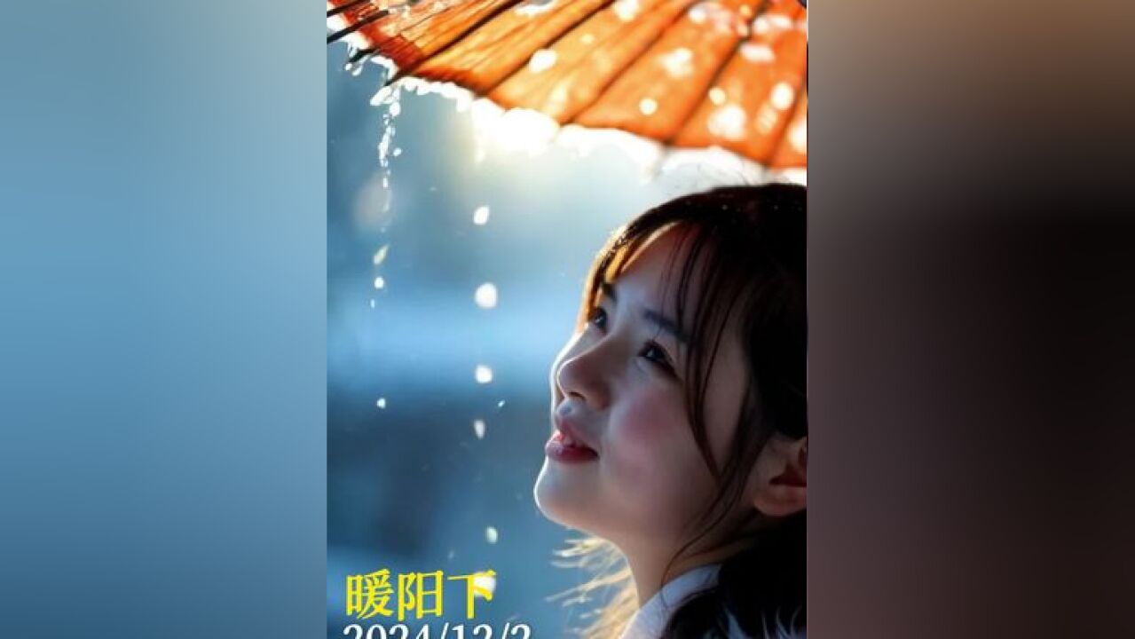 #就AI这个感觉 #AI上时光 2024/12/2 农历十一月初二 “暖阳下” #贵州卫视耀你好看