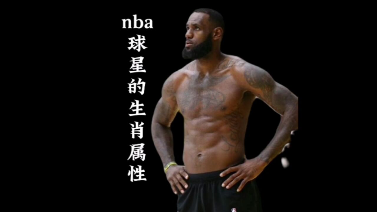 詹姆斯属老鼠,维金斯属猪,盘点5位nba球星的生肖属性