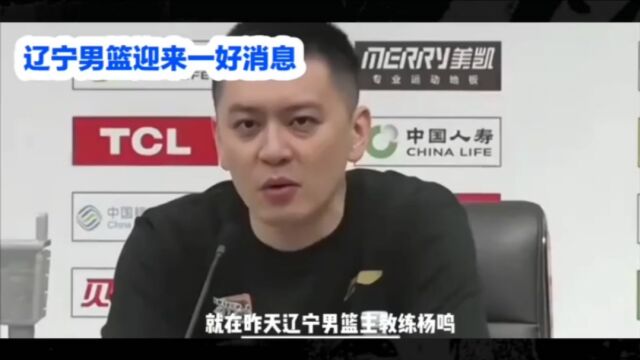 杨鸣卸任后辽篮终迎好消息!功勋老臣留任,力助洋教冲击总冠军