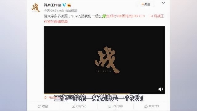 肖战成立工作室,设计的logo寓意深厚,粉丝:省了20万