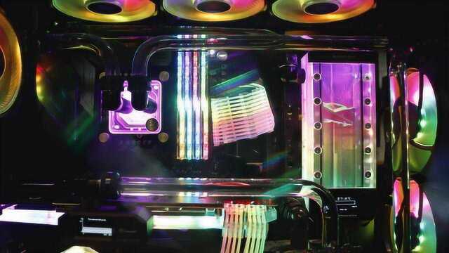 酷冷至尊C700M分体水冷电脑I9 9900K RTX2080TI猛禽