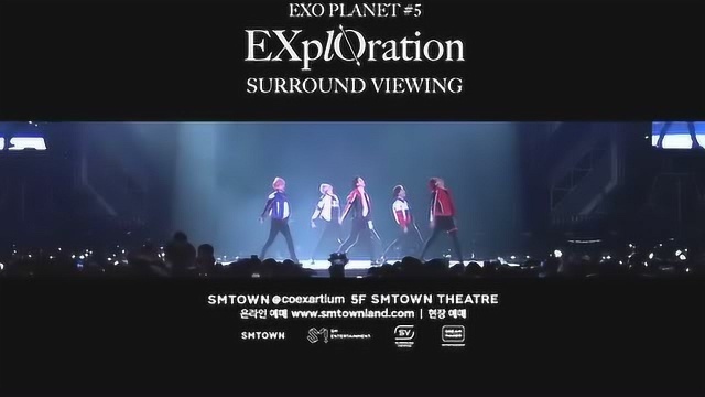 EXO演唱会SURROUND VIEWING预告公开