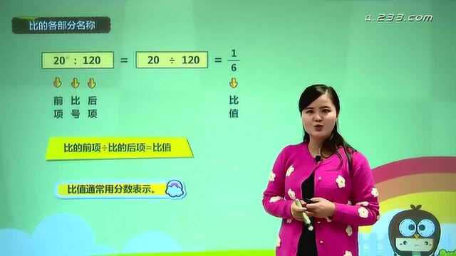 人教版数学六年级数学第四单元:比的意义