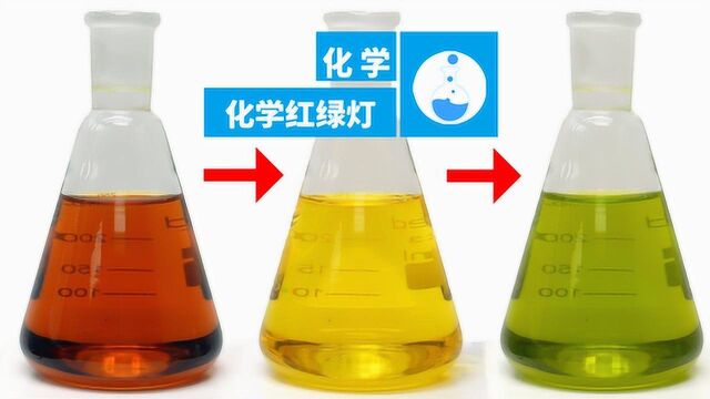 三个爸爸实验室 No.177化学红绿灯 趣味科学 化学小实验