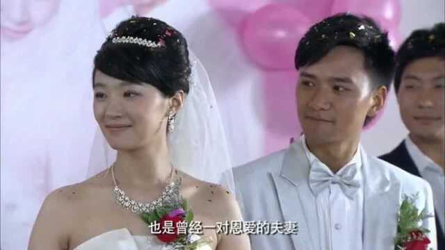 小夫妻刚结婚,在厨房就忍不住亲热起来,谁料大家在门外偷看