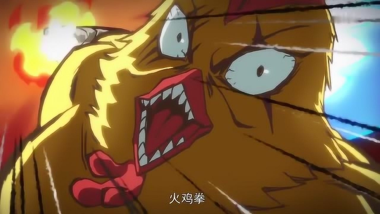 刺客伍六七大保只用一只手就挡下了山鸡王的火鸡拳实力非常强悍