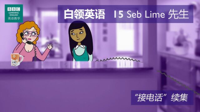 BBC白领英语:第十五集 Seb Lime 先生