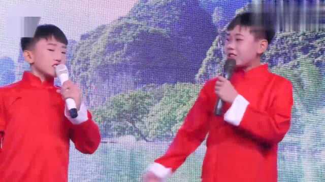 少儿相声《吹牛》表演,表演得很精彩,超级好笑