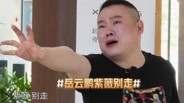 极限挑战:岳云鹏模仿尔康的“紫薇别走”表情包,要笑喷了!