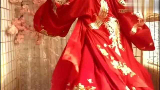 华丽汉服秀,红色汉服最霸气,汉服中的王者