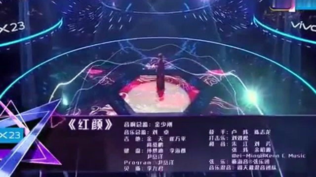 梦想的声音:丁当《红颜》,颜值和嗓音完美结合,人美歌美!