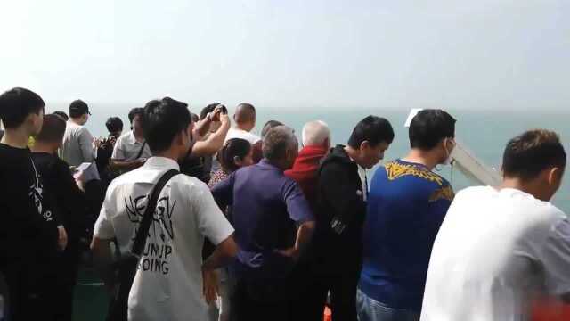 实拍:琼州海峡轮渡,广东湛江徐闻北港海南海口南港!