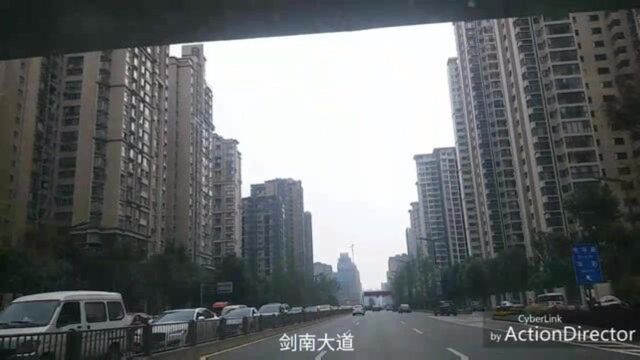 在成都!实拍成都大源中心地带,成都最好的居住区