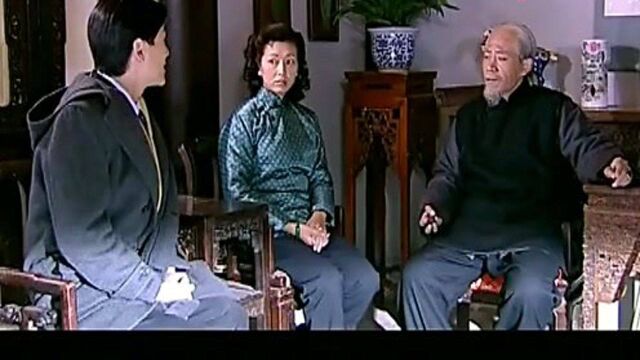 《大宅门续》大结局看着白美儿子给的钱,白慧羞愧而死