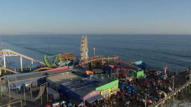 Santa Monica Pier 洛杉矶圣莫尼卡码头