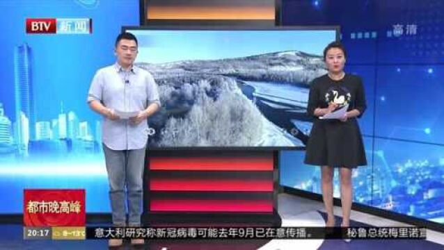 黑龙江漠河:气温降至零下21度现雾凇美景 奇丽景象如山水画