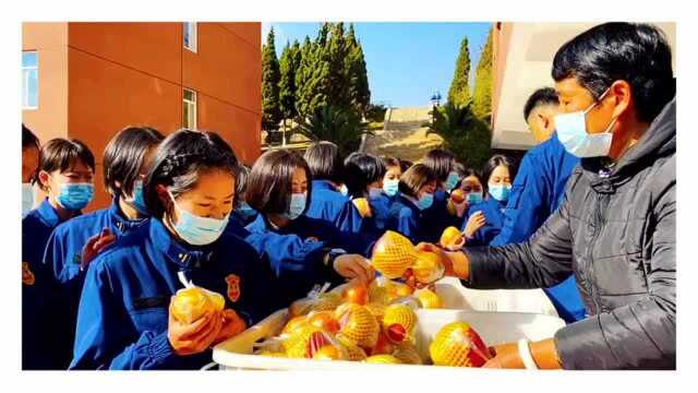 的午餐,快来领水果啦!投稿人:学员刘力铭