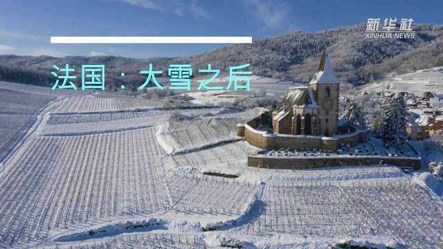 法国:大雪之后