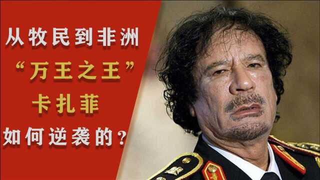 非洲“万王之王”卡扎菲(一):从牧民到非洲老大,如何逆袭的?