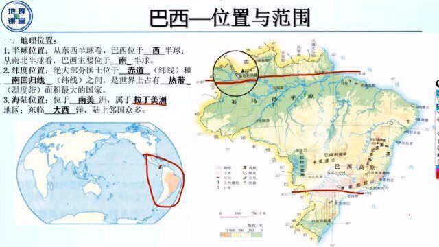 六下第九章第二节:巴西