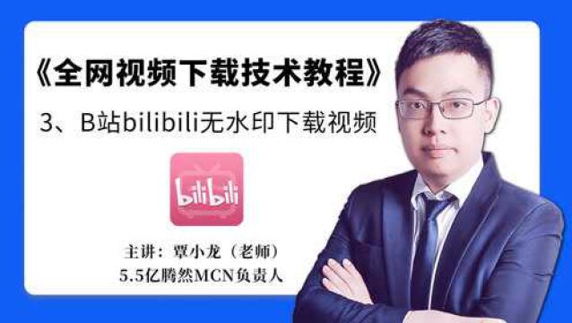 史上最强bilibiliB站视频批量下载教程