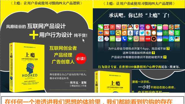 《上瘾:让用户养成使用习惯的四大产品逻辑》风靡硅谷的互联网产品设计指南