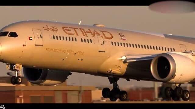 空客A350 A380 波音B777 B787 安124等飞机起降合集!