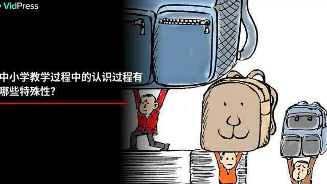 中小学教学过程中的认识过程有哪些特殊性?