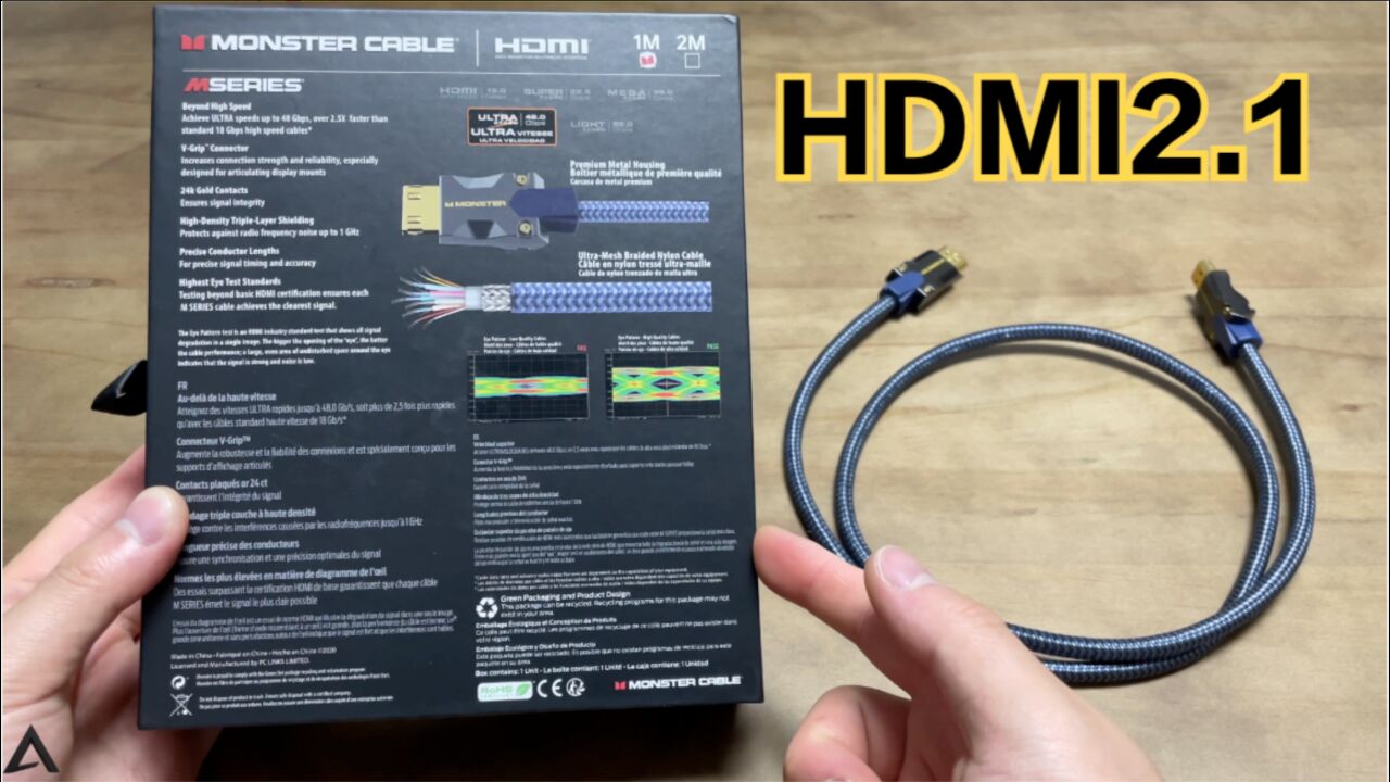 魔声HDMI2.1数据线体验:一根线解决办公娱乐问题!