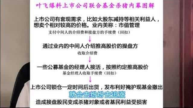 叶飞爆料中源家居杀猪盘,上市公司基金黑吃黑,股民如何选股避坑