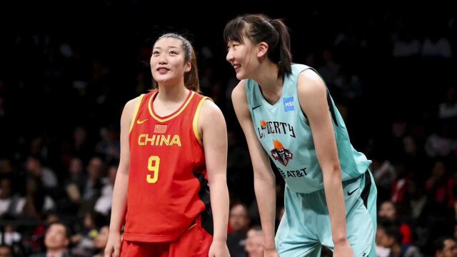 【女篮韩旭】中国女篮中流砥柱人物;目前唯一一个NBA中国球员