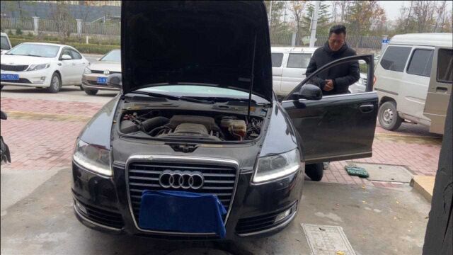 5.8万买台开了九年的奥迪a6老爷车,2.4v6发动机就是耐造!你喜欢吗?