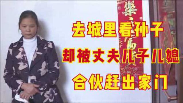 64岁老人进城看孙子,和儿媳发生矛盾,丈夫儿子都让她滚,纪录片