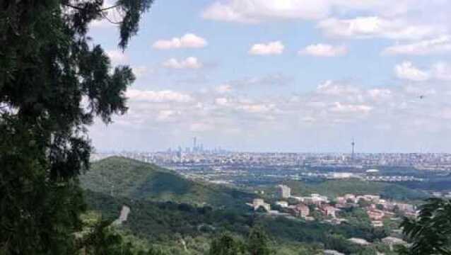 北京西山八大处 龙泉庵 香界寺 登高远望京城