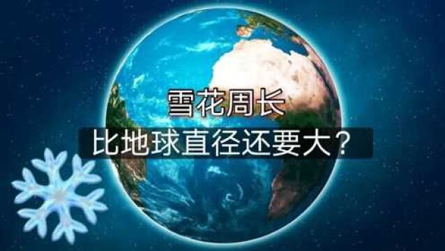 一片雪花的周长,竟然比地球直径还要大?分形几何无处不在!