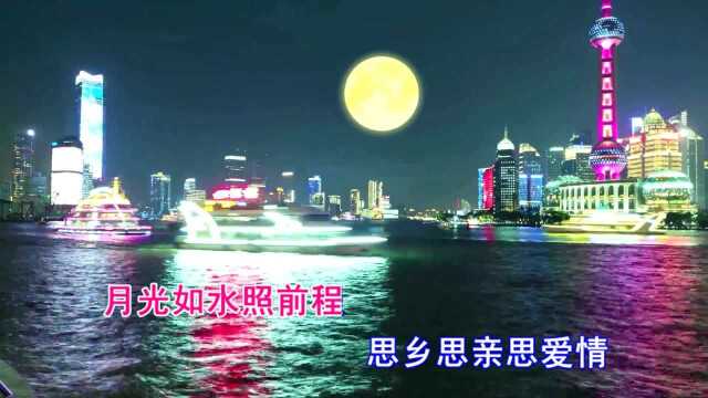 邹少雄作词;刘晓勇作曲;林珈羽演唱《月圆思念》MV