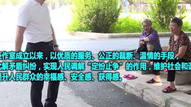 广州番禺区桥南街首个个人调解工作室揭牌成立